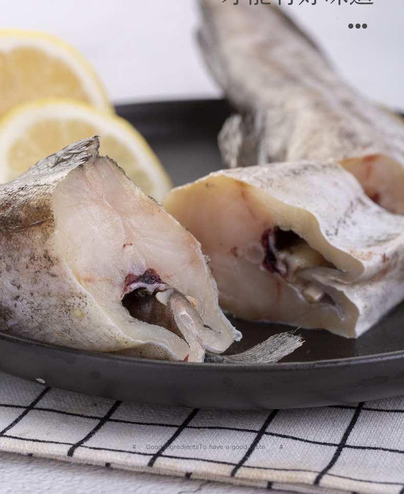 鳕鱼整条无头鱼冷冻深海海鱼雪鱼东北延边明太鱼新鲜鳕鱼整条10斤商用