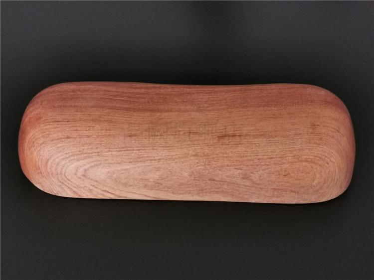 实木枕头实木枕头木颈椎枕天然颈椎圆木牵引枕颈枕花梨木枕头原色