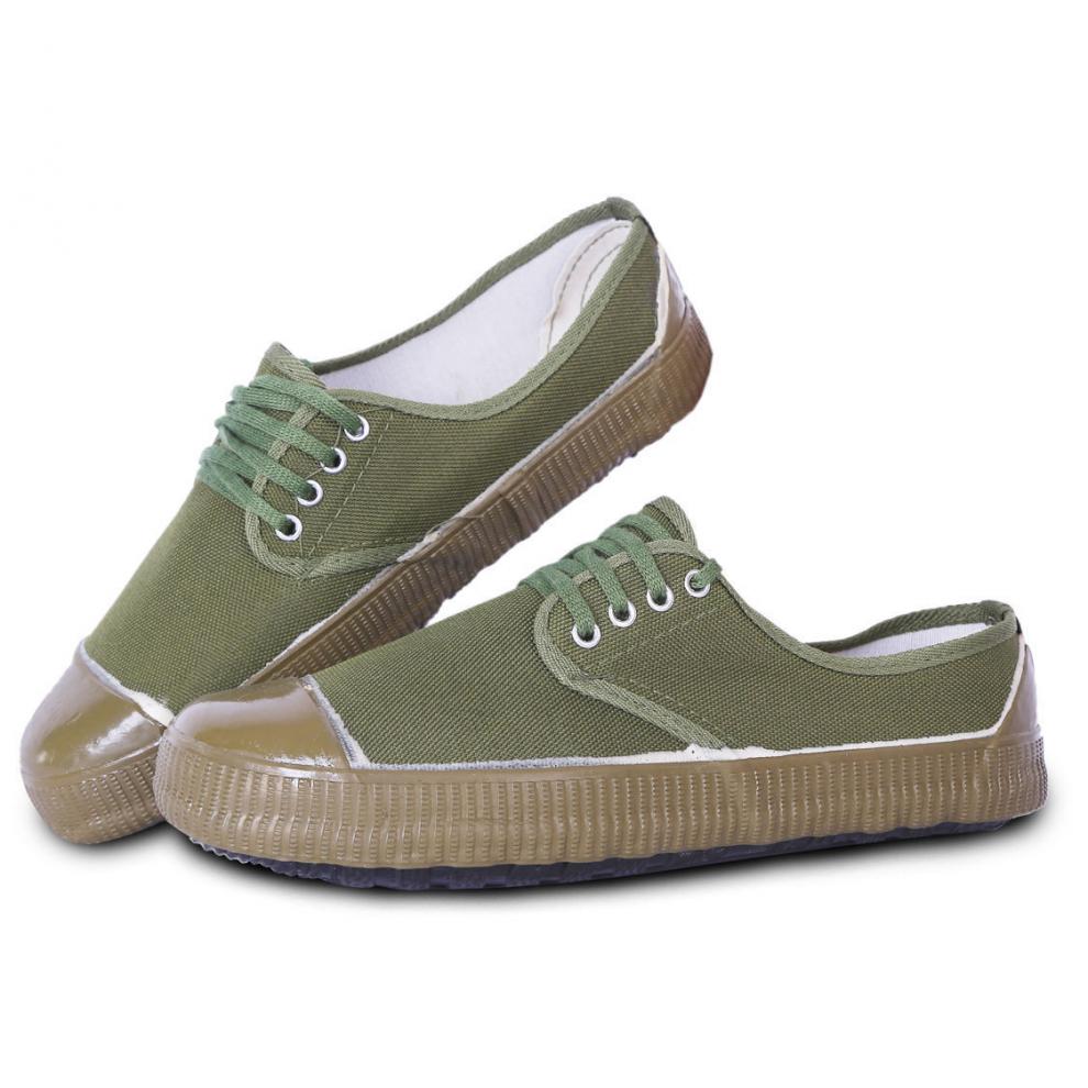 低帮解放鞋男女黄胶鞋夏季劳动工作鞋耐磨劳保鞋帆布农田鞋黄球鞋