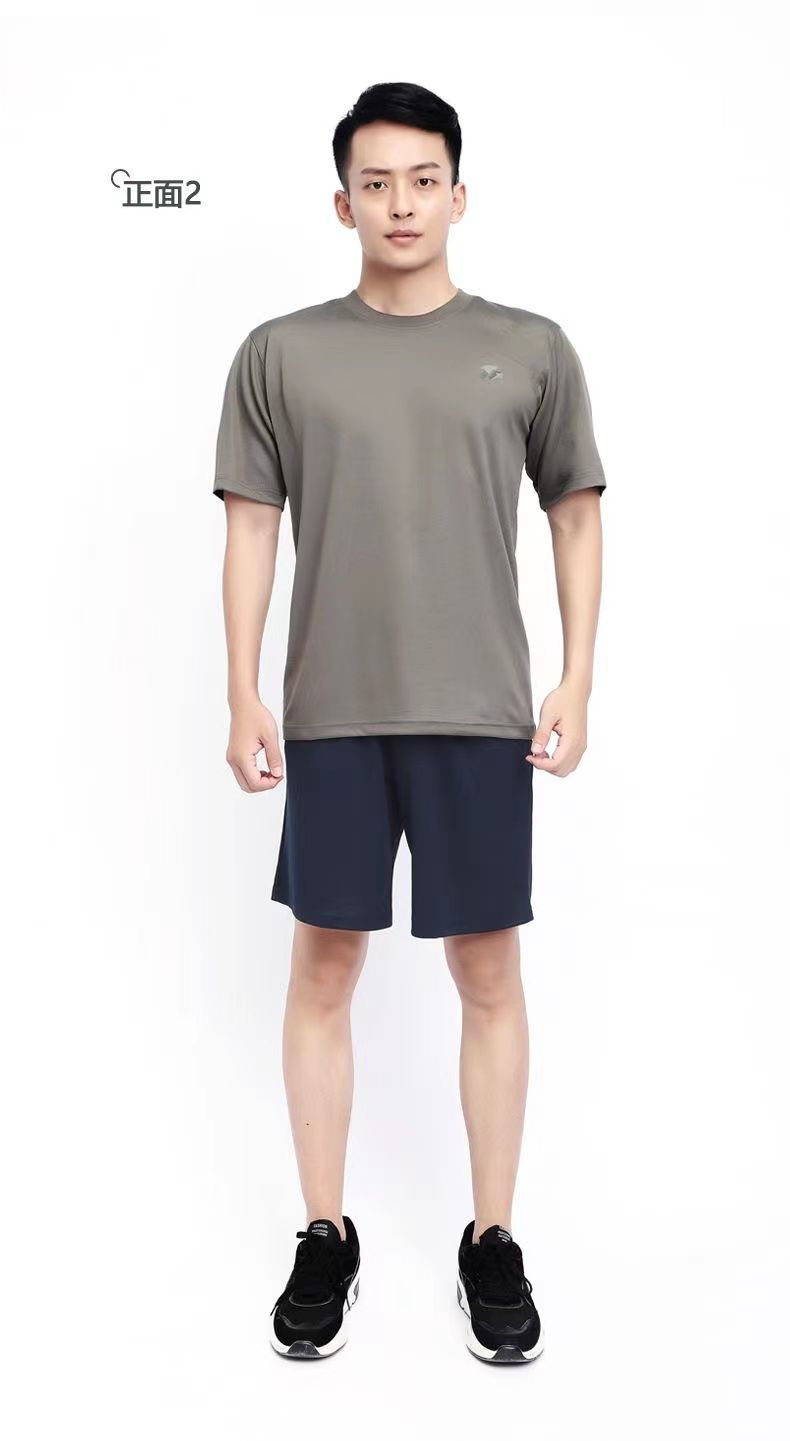 体能服男套装夏季军训短裤t恤速干健身衣t恤户外海短袖体能海军训练服