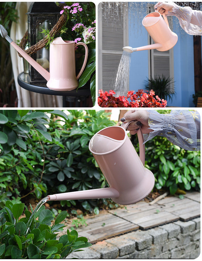 浇花壶长嘴大号洒水壶大容量加长嘴加厚浇花园艺工具绿植盆栽喷壶淋