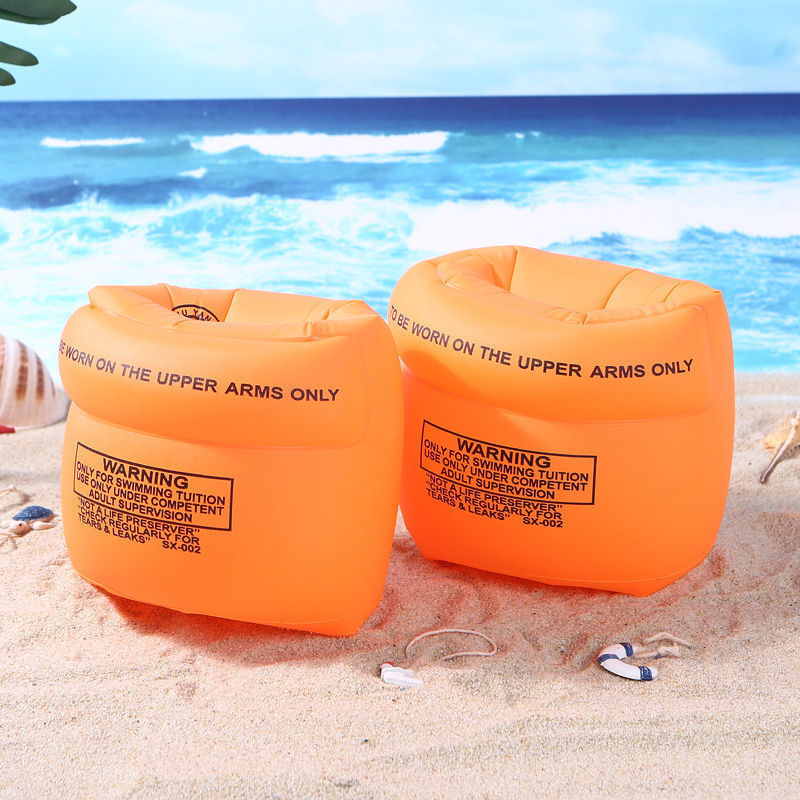 宝宝充气游泳袖套手袖手臂圈儿童成年人手臂游泳圈水袖初学者浮漂