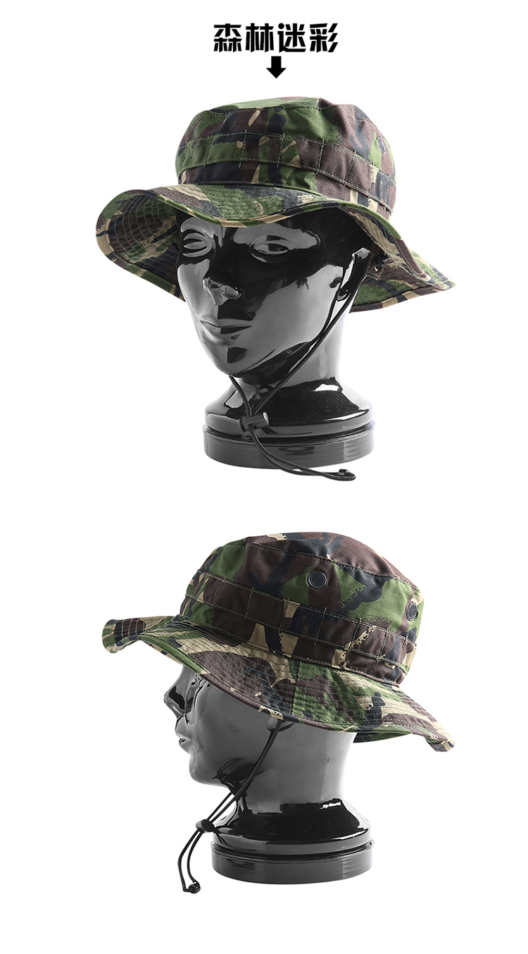 usmc美军公发英军军版mtp迷彩奔尼帽军迷战术训练帽子男女大檐加长