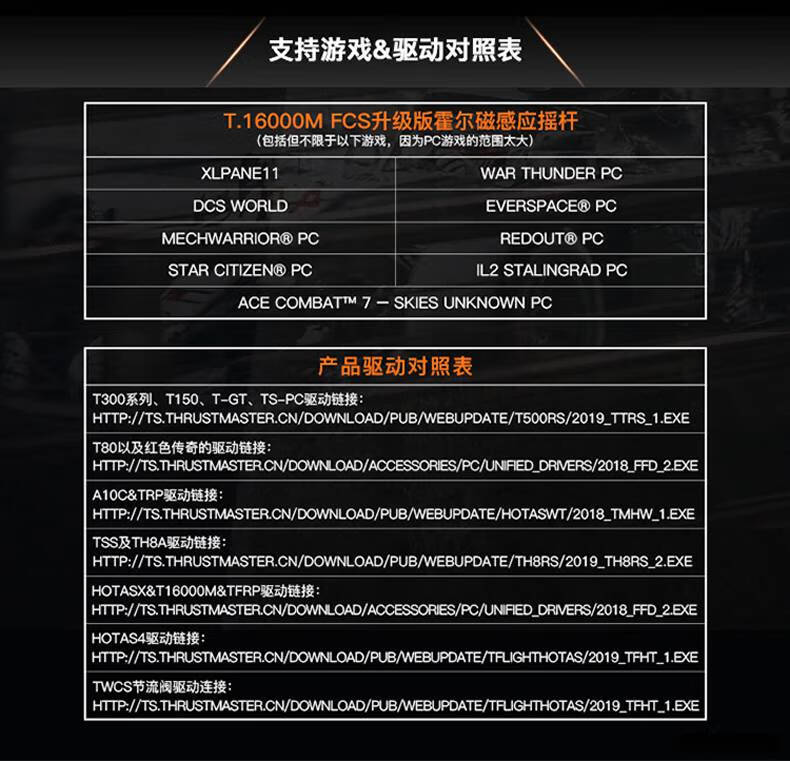 模拟飞行套装图马思特t16000m双手模拟电脑steam飞机摇杆dcs微软模拟