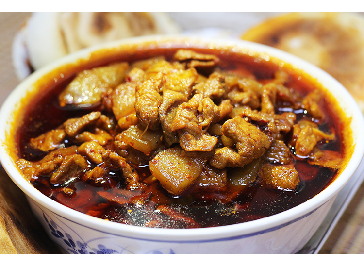 臊子肉陕西特产 岐山臊子肉西安肉夹馍五花肉哨子臊子面肉酸辣味 酸辣