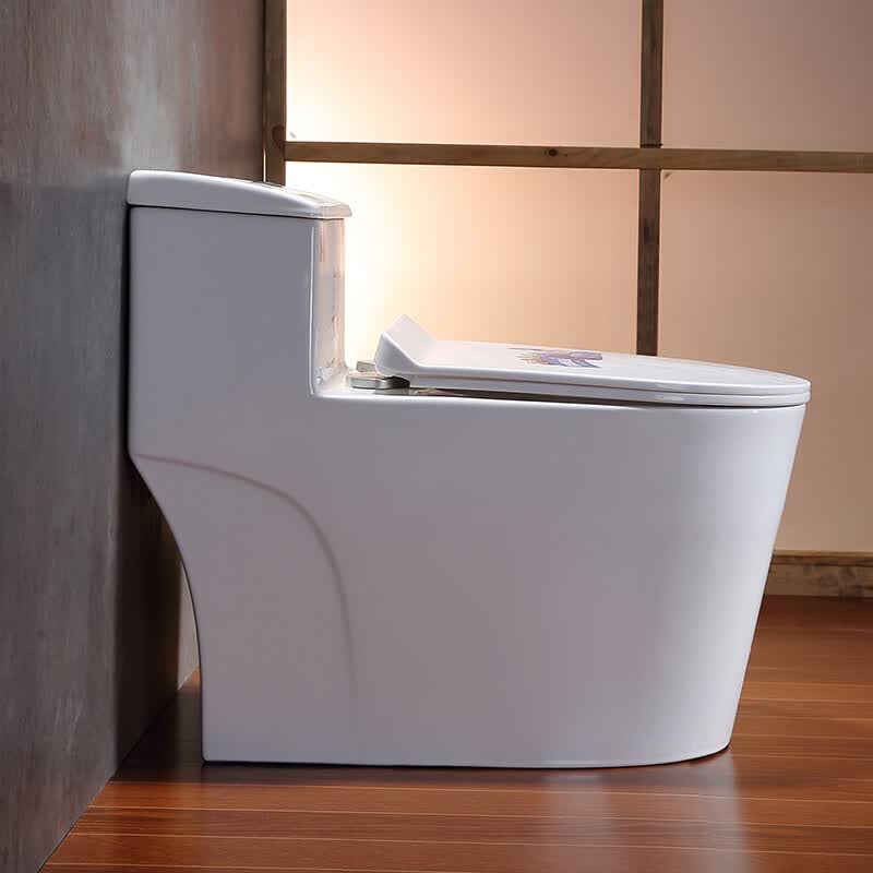 马桶家用抽水坐便器超旋虹吸式节水静音防臭坐便250350坑距e款五孔超