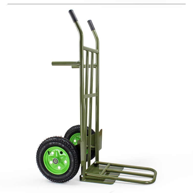 老虎车两轮手拉车搬运车载重王拖车折叠拉货车小推车拉货手拖车高13米