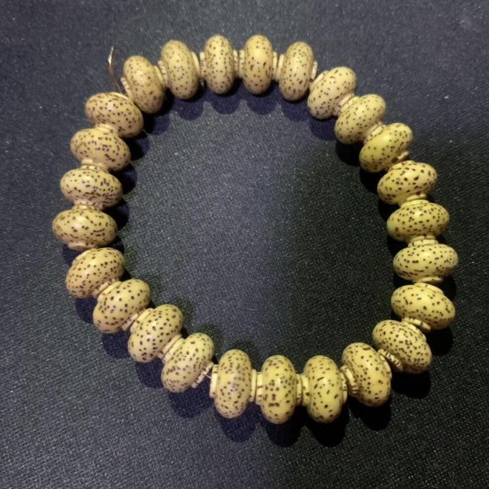 大迈海南星月菩提108颗单圈手串项链正月大籽桶珠13星月单圈