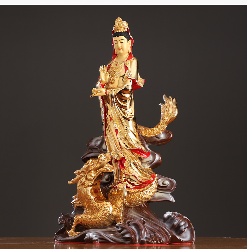 家用供奉南海观世音菩萨佛像摆件 48厘米念珠观音【sb148款】【图片