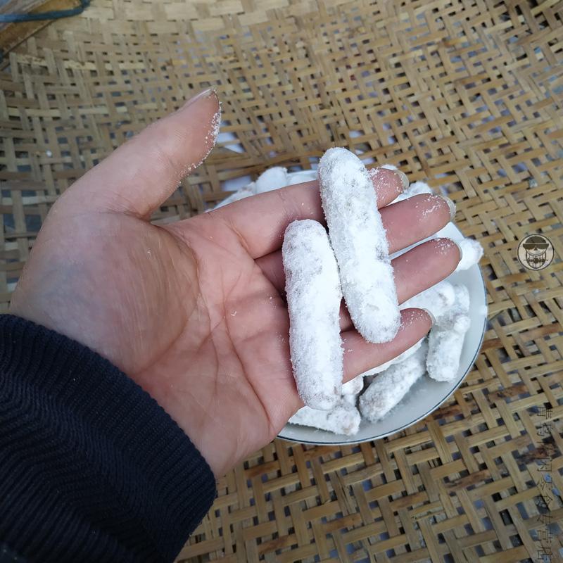 【京选新品】湖南传统特产芝麻根兰花根白糖根小雪枣糕点点心怀旧小吃