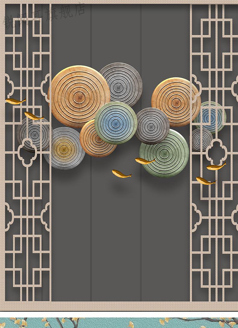 古风中国风古代风格直播背景布室内主播直播背景装饰可移动背景墙