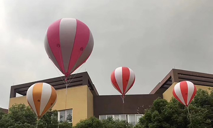 空飘气球 大型活动空飘氦气球节日装饰升空球广告空飘pvc热气球双层落