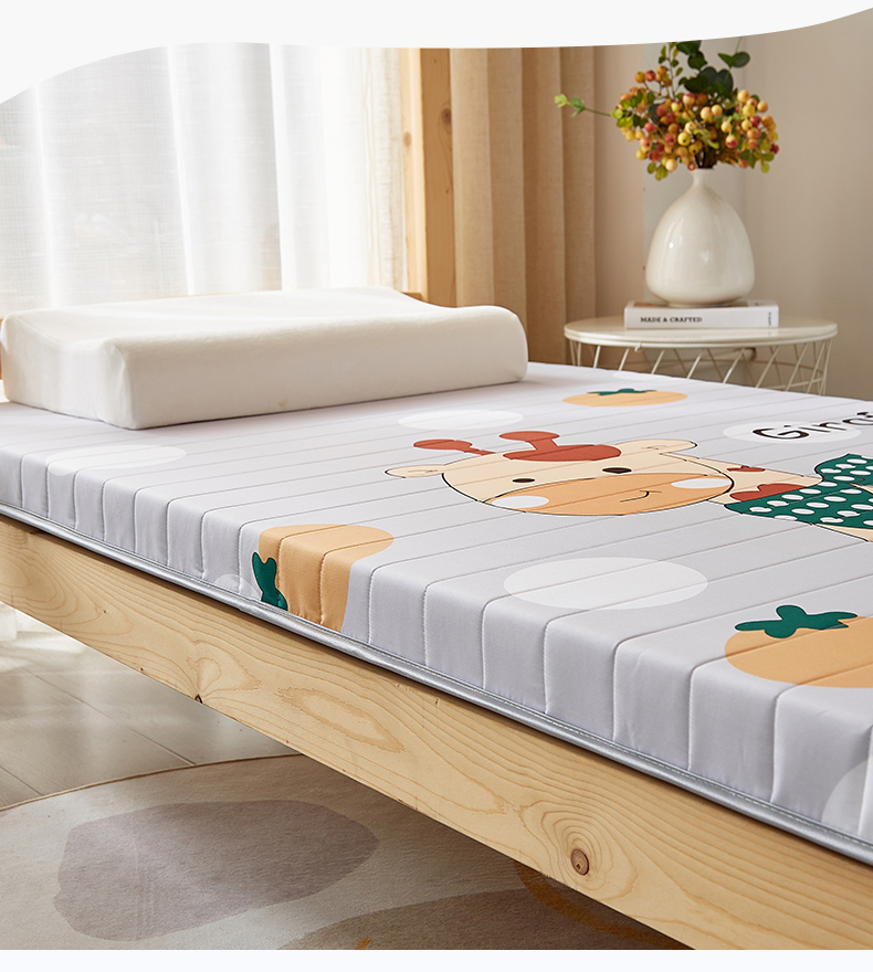 南极人学生宿舍床垫夏季亲肤磨毛印花0912米单人床褥床垫子榻榻米防滑