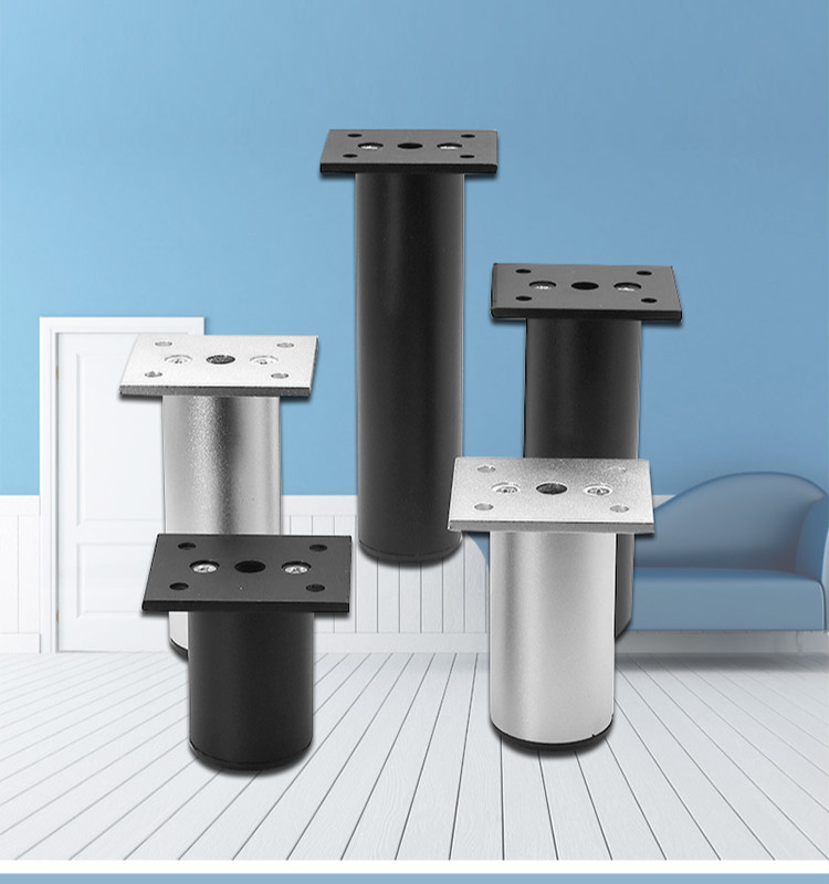 固定沙发底座铝合金家具脚家具调节脚沙发脚橱柜调整脚桌腿桌脚支撑腿