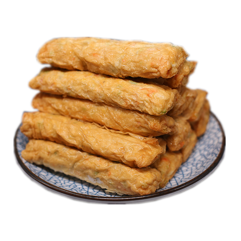 海生腐皮虾味卷腐皮虾卷火锅麻辣烫关东煮油炸小吃冷冻食品半成品