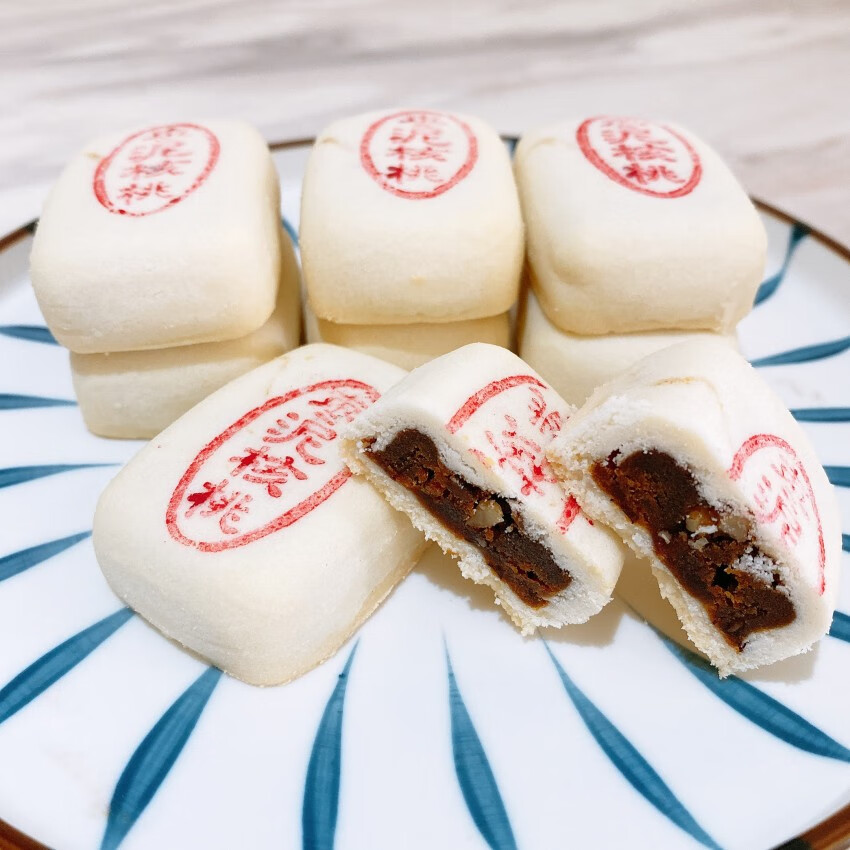 橙伯乐泸溪河枣泥核桃 枣泥酥 代买网红美食枣泥糕点10只装【图片