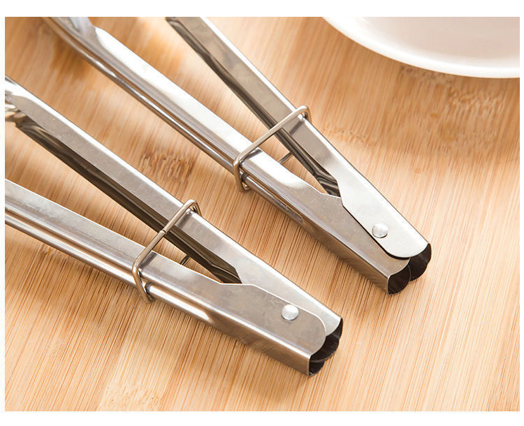 食品夹不锈钢烧烤牛排夹专用食物夹菜烤肉麻辣烫面包厨房商用夹子 【1