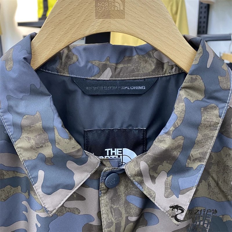 北面(the north face)户外迷彩外套户外男休闲夹克7qtu 7qtu549-迷彩