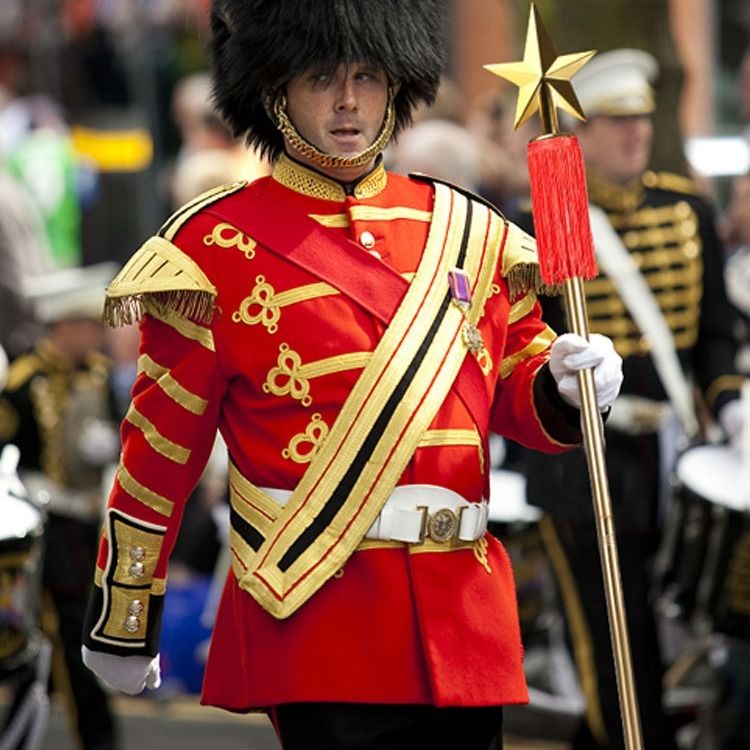 全不锈钢指挥铃乐魅乐器乐队表演指挥棒鼓号队幼儿学生用90厘米银色90