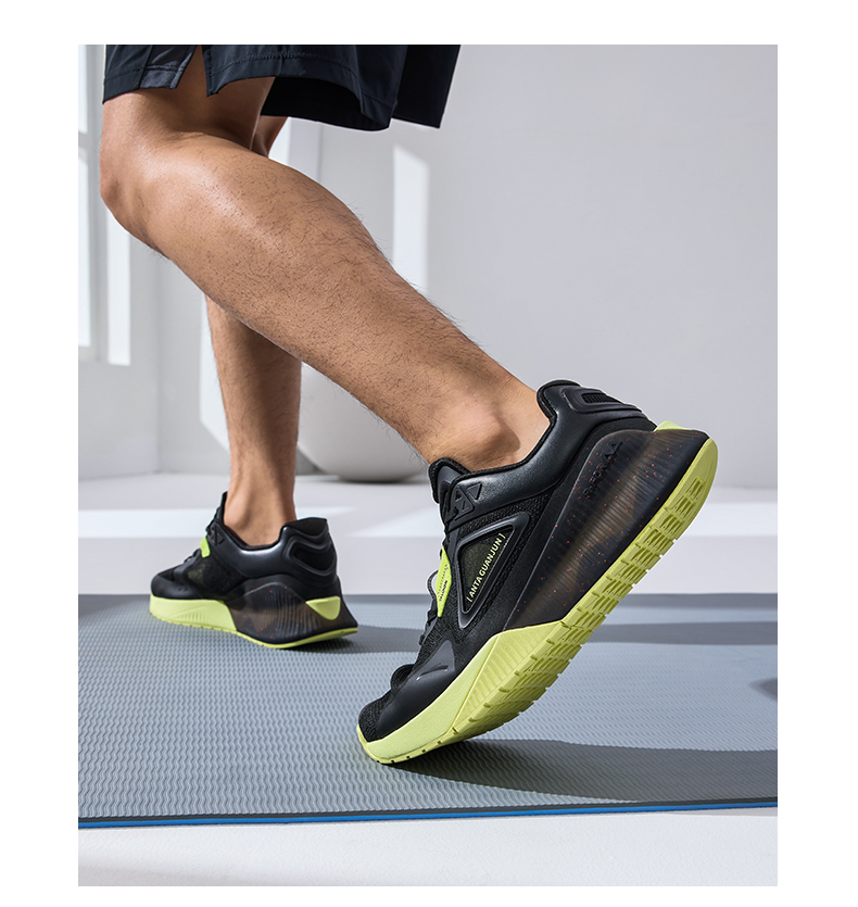 王一博同款安踏深蹲鞋丨综训鞋男举重国家队科技112227701a官方旗舰黑