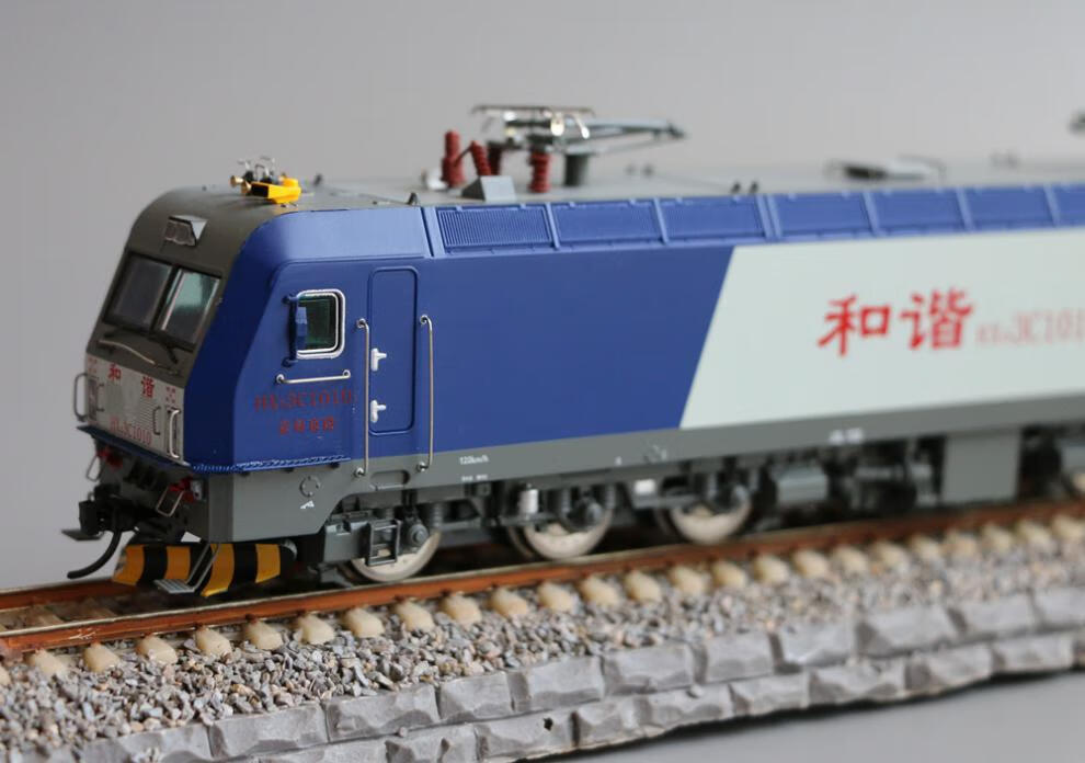 中国火车模型 和谐hxd3c型电力机车ho型1:87 南局福段
