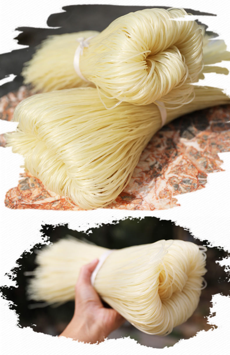 正宗桂林米粉纯大米粉丝螺丝粉炒米粉干江西米粉米线批发210斤12mm细