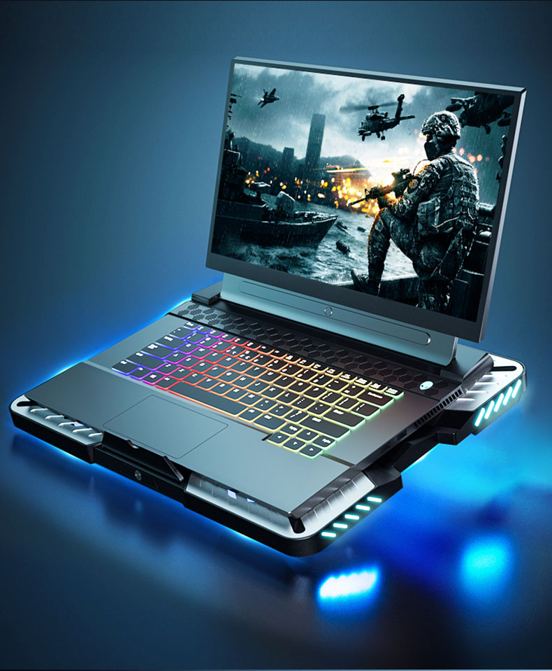 外星人游戏本散热器笔记本散热底座m17水冷m15r2 r3 r4 r5电脑抽风式