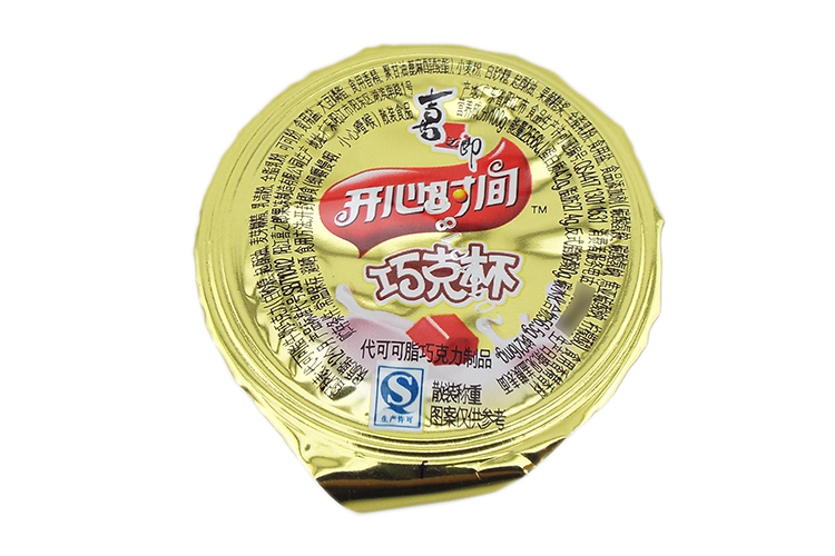 喜之郎 开心时间巧克杯 720gx3桶 代可可脂巧克力饼干 零食
