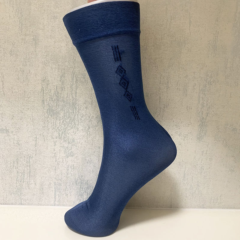 高品质冰丝男士防臭袜2021夏季新款510双丝袜男士中筒夏天透气丝光