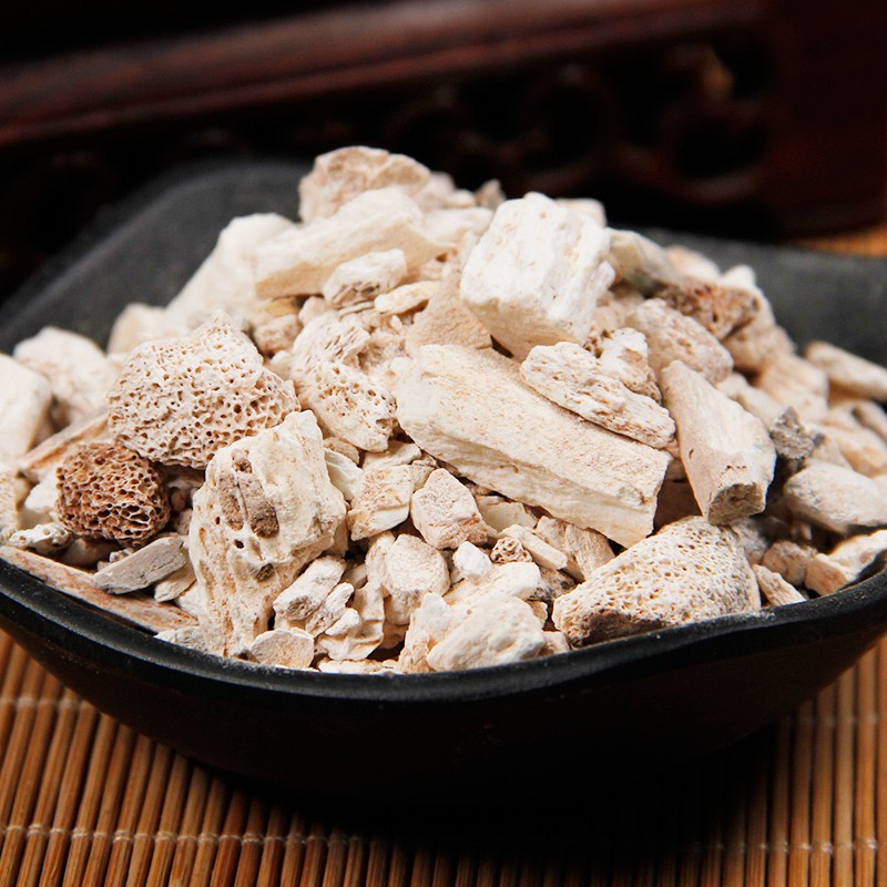 煅龙骨 500g 煅龙骨中药 煅生龙骨 中药龙骨 可自磨粉 可搭 煅牡蛎