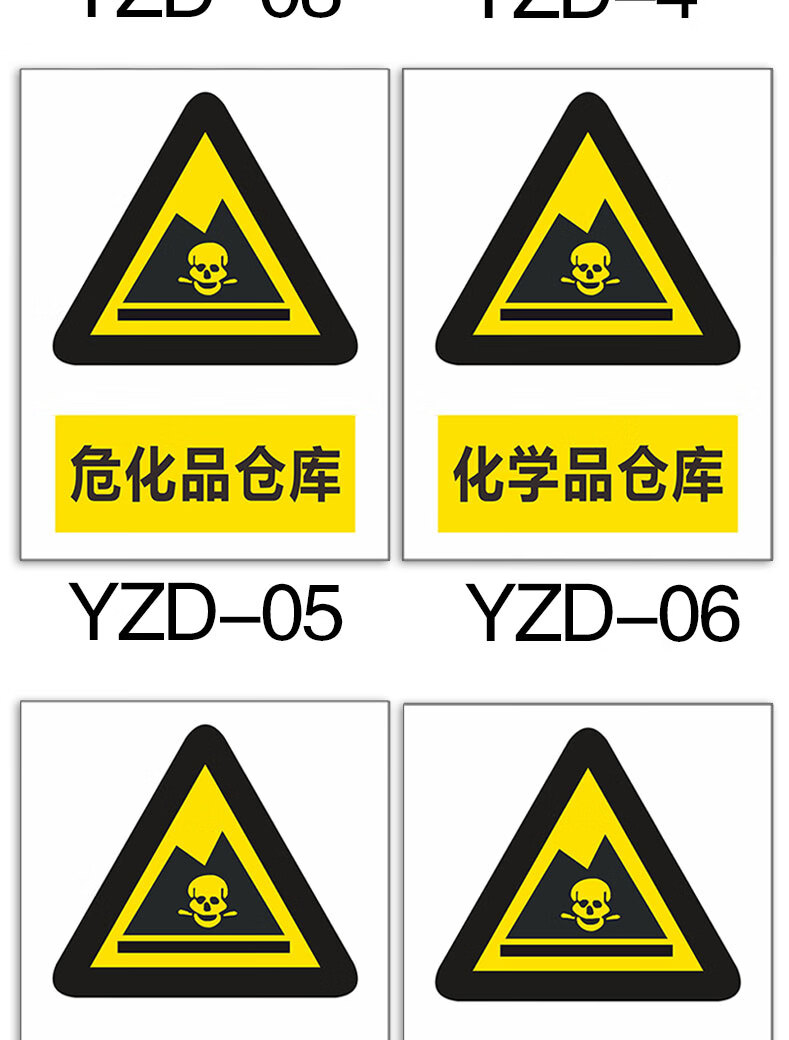 易制毒危险品标识牌化学品管理制度牌危化品仓库贮存警告标牌定做
