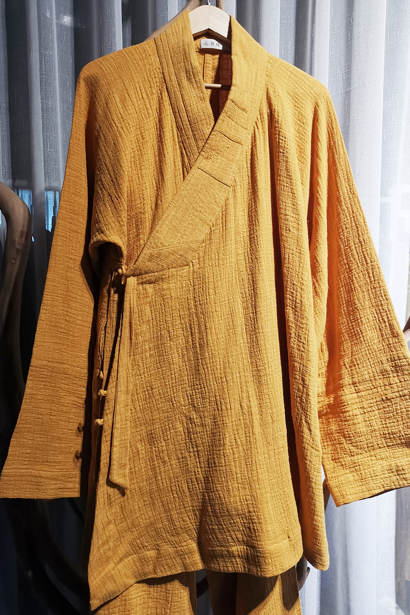 慈缘僧服罗汉褂四季款僧衣短褂男女款僧袍套装禅修衣和尚服 冬季加厚