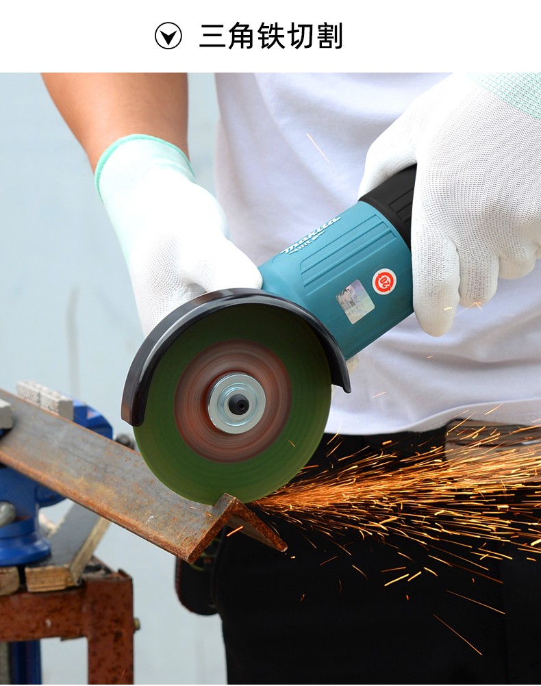 切割片角磨机砂轮片100金属切割锯片不锈钢打磨沙轮片手磨机双网磨光