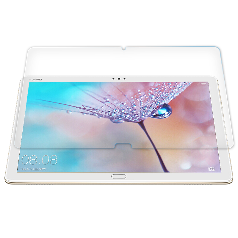 m5青春版bah2-w09/al10平板钢化膜非全屏防爆抗蓝光防指纹屏幕玻璃