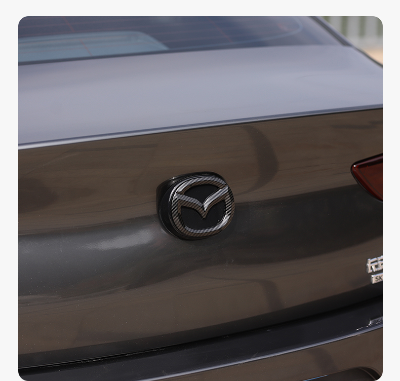 帕斯卡 适用于20-21款次世代马自达3昂克赛拉前后车标改装中网标志