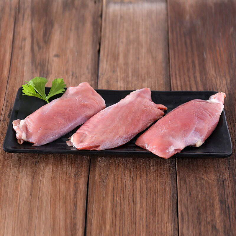 冷冻去皮鸭胸肉冰鲜鸭脯肉4斤 纯瘦肉 生鸭脯肉 炒菜食材 香妮曼特 8