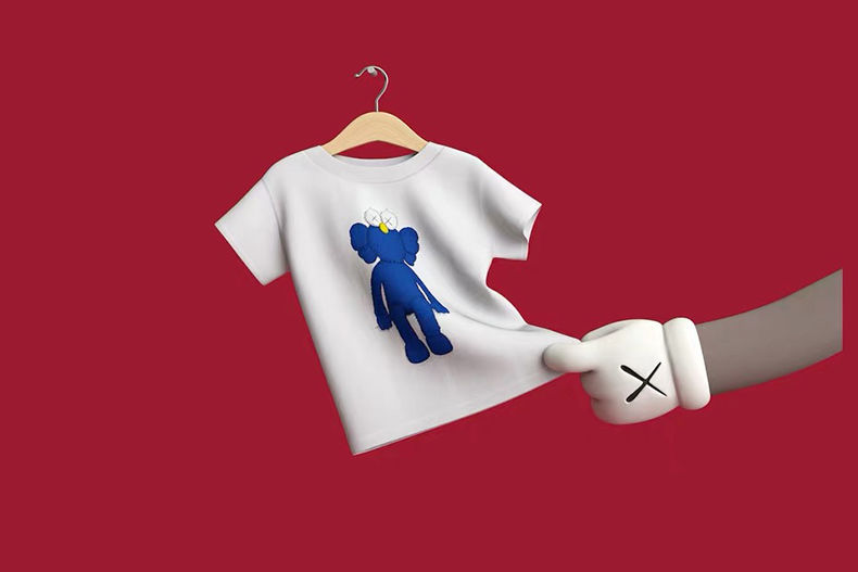 新款芝麻街联名短袖t恤男女情侣款休闲印花圆领宽松ins春秋装kaws3xl