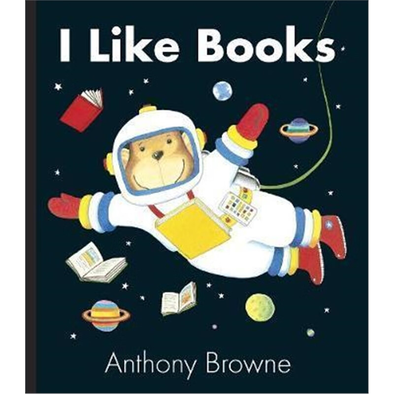 现货 英文原版绘本 anthony browne 安东尼·布朗作品 i like books