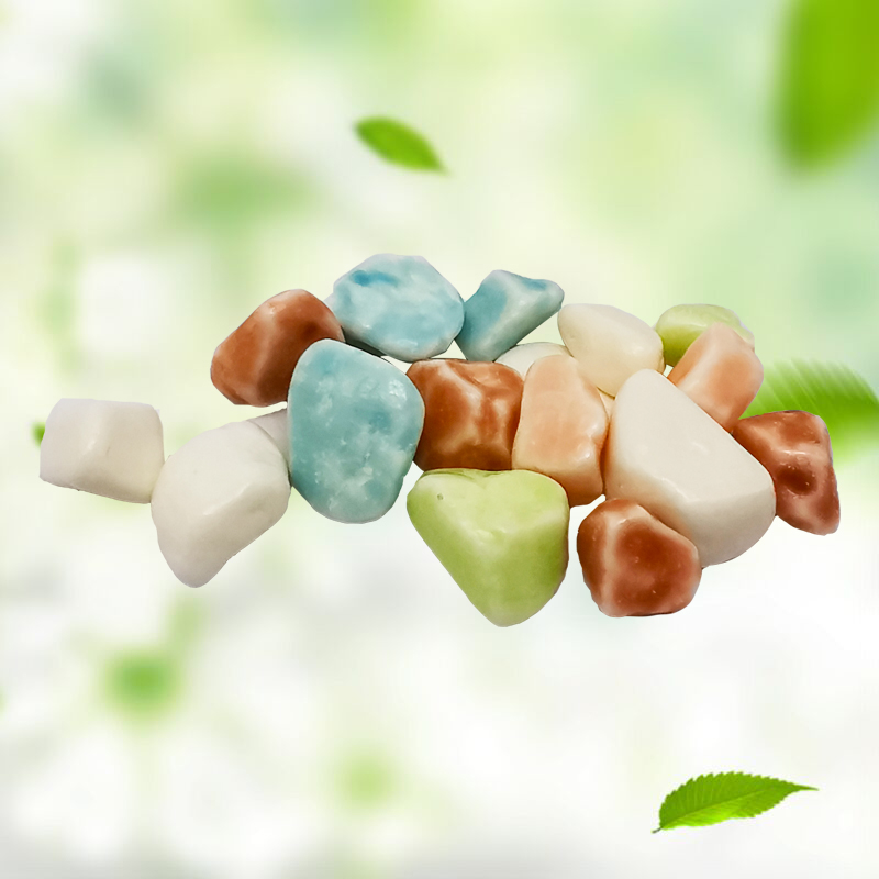 石头糖巧克力酸奶味小石头雨花石软糖果8090后儿时怀旧小零食品酸奶味