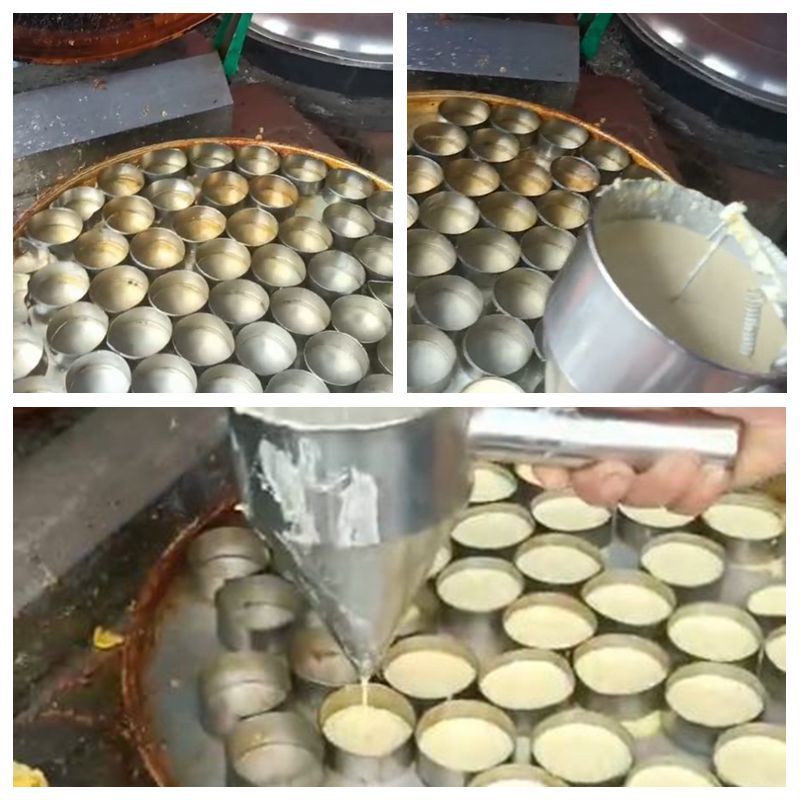 育模具石磨黄金玉米饼模具 蒸饼烙饼模 蒸米糕粑粑 蒸馍 蒸馒头 饼干