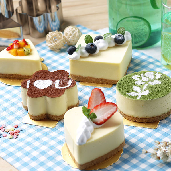 法岚仕邦慕斯圈加厚不锈钢慕斯圈4寸6寸8件三件套提拉米苏蛋糕慕斯