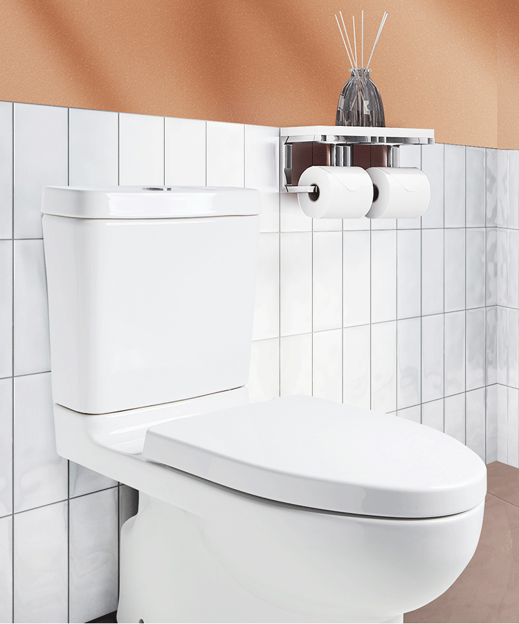 科勒kohler智能分体马桶分体座便器 齐悦双冲水坐便器五级旋风静音