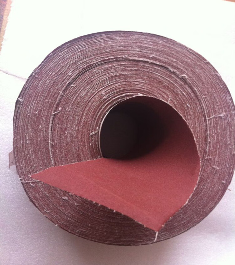 回固硬砂布带砂布卷软布卷木工砂纸家具油漆修补打磨工具 4寸散卖 直