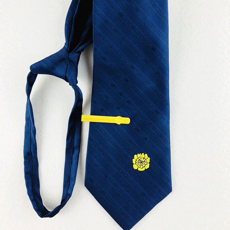 芭雅莲律师袍领带新式城市领带西服领带牡丹花领带拉链式综合行政物