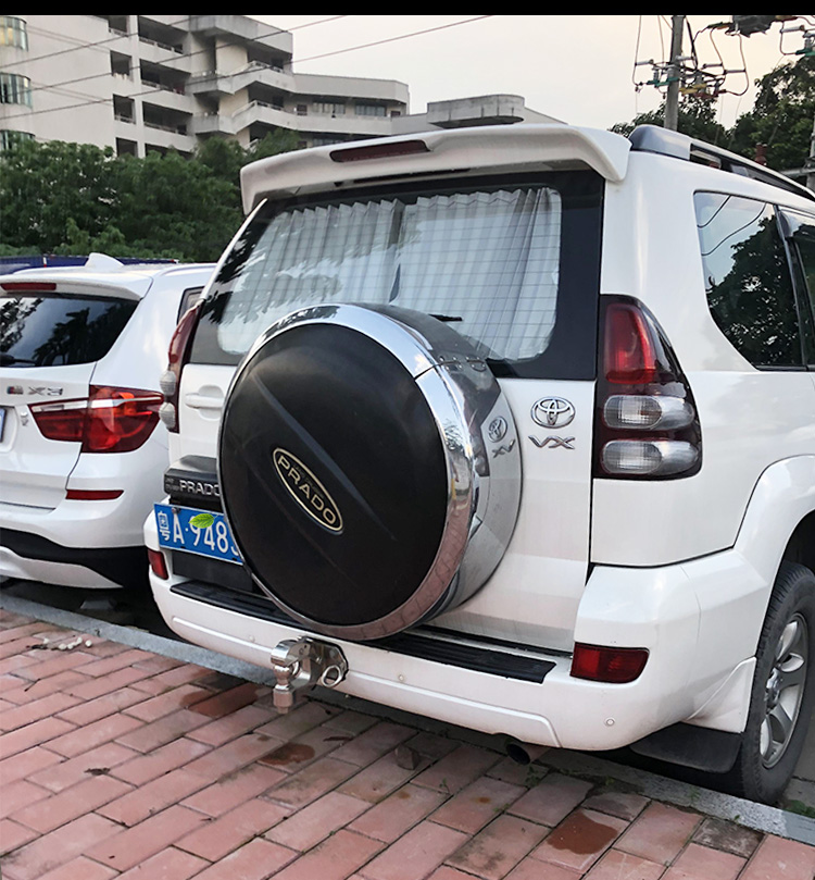 诺纳适用0309老款霸道尾翼丰田普拉多霸道27004000改装带灯后尾翼汽车