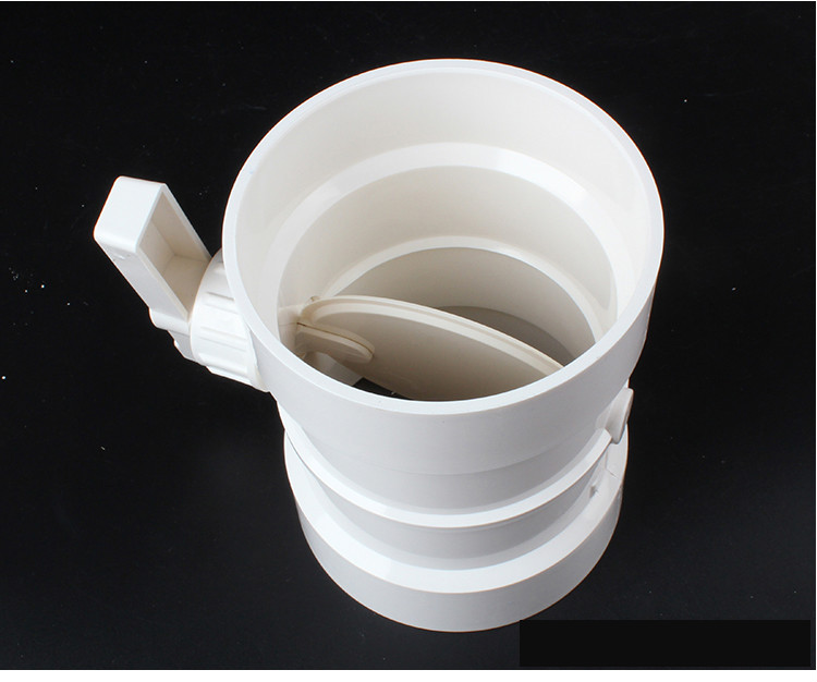 风量调节阀 pvc管道风管蝶阀风阀手动开关阀门75 110 160 200 250