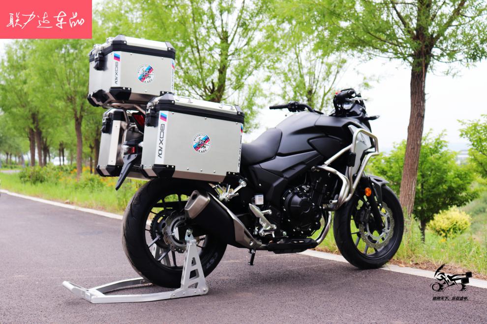 新款本田cb500xcb400x改装铝合金三箱边箱尾尾箱保险杠护杠竞技杠上下