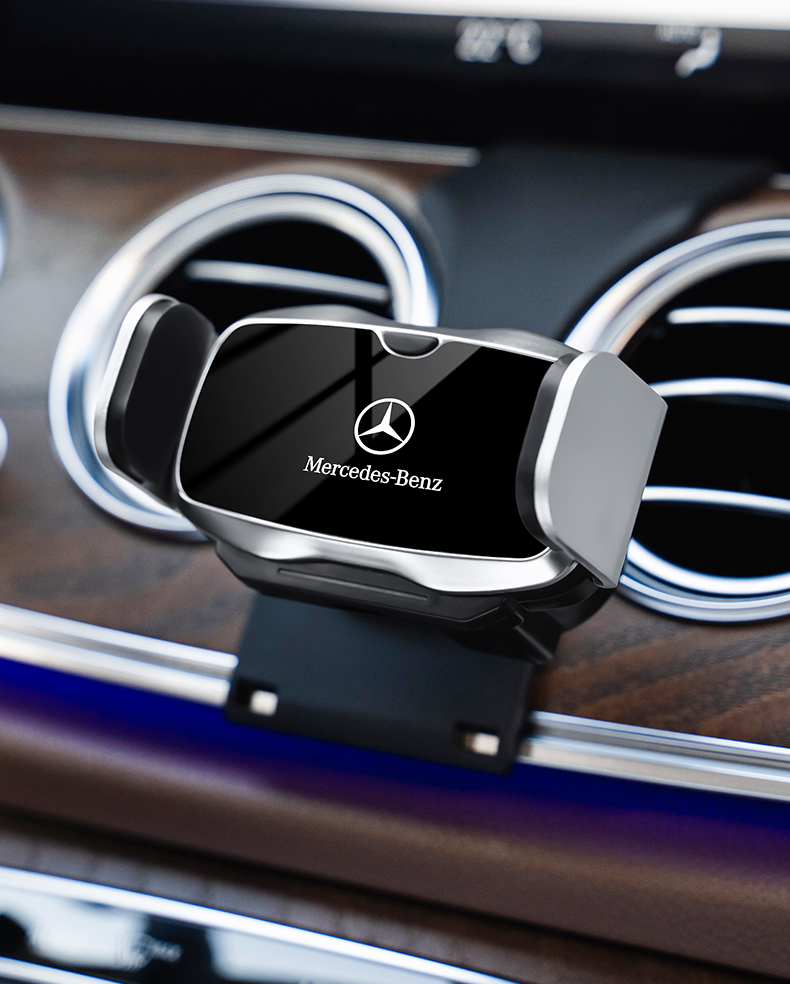 gle glc专用车内装饰定制款 奔驰16-22款e级/cls【带灯款手机支架】