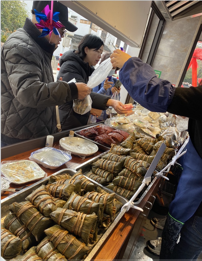 上海朱家角阿婆粽现做大肉粽枫泾粽子5个装250*5散装【图片 价格 品牌