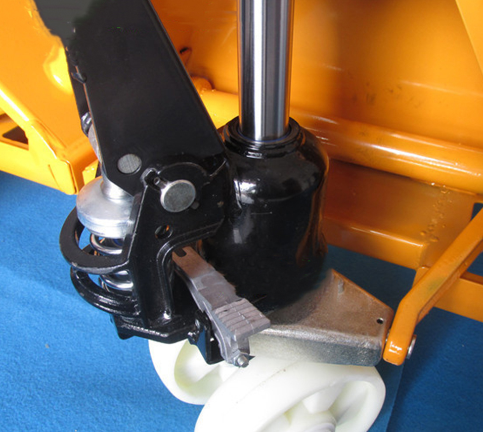 手动液压搬运车叉车地牛拖车装卸铲车托盘车 5吨550加厚尼龙轮